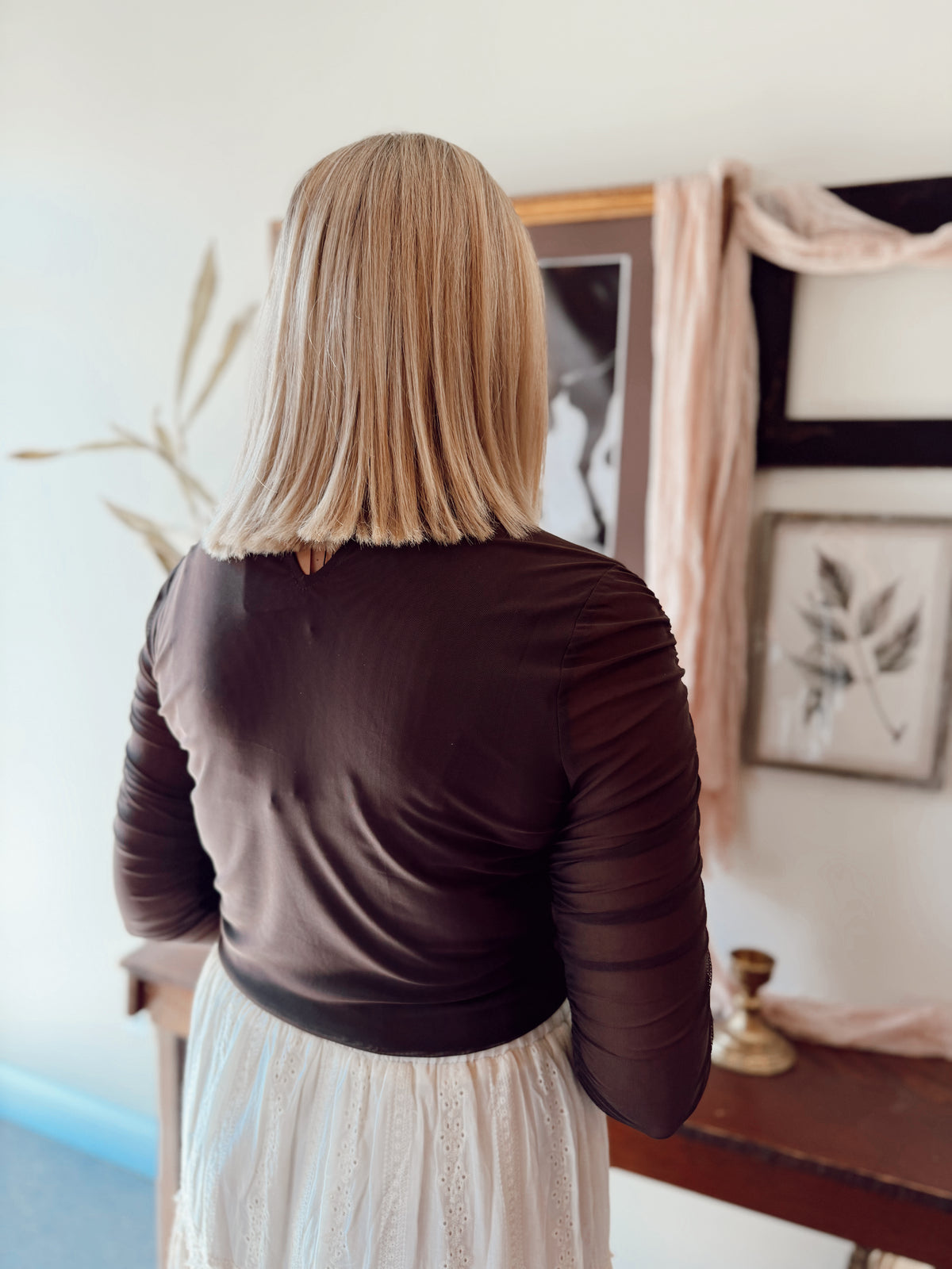 The Sable Mesh Top