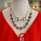 1888 Mixed Layered Snaffle Bit 18” Necklace