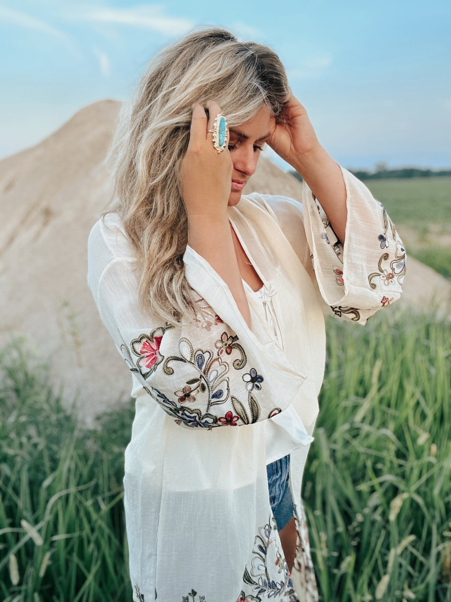 Flower Child Kimono