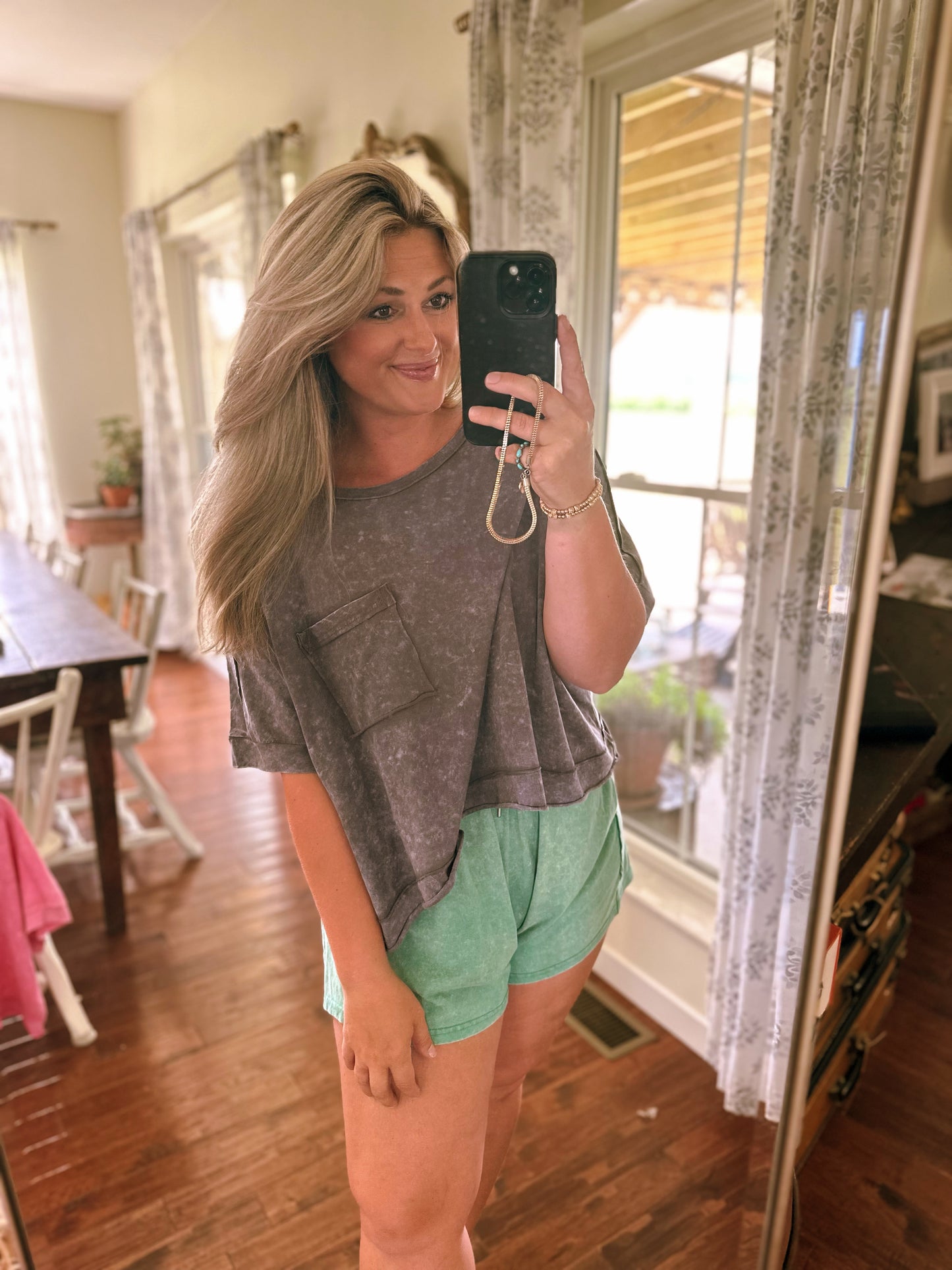 Cloud Cover Tee - Gray