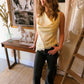 The Heirloom Lace Satin Tank