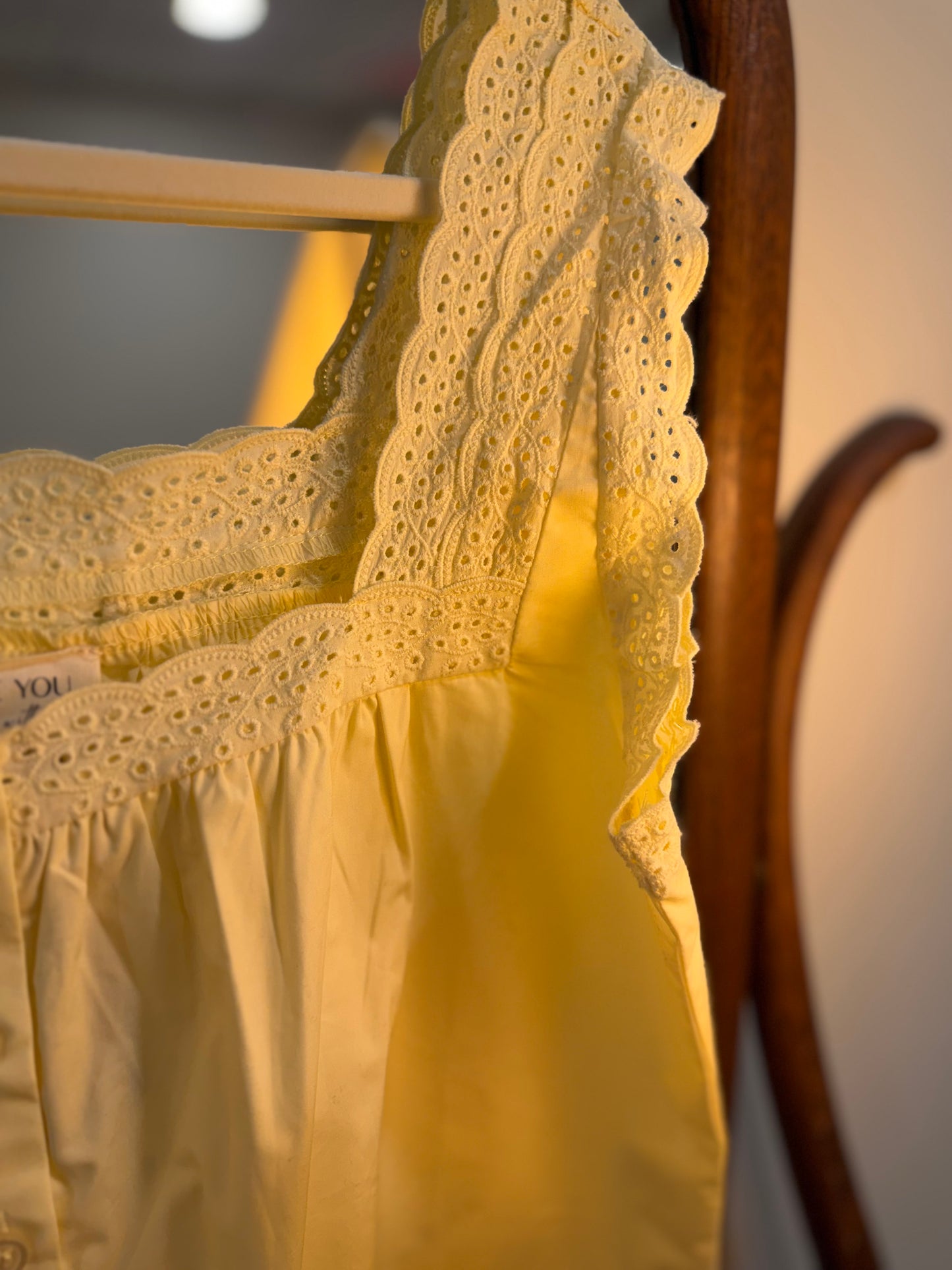 Butter Trim Button Down