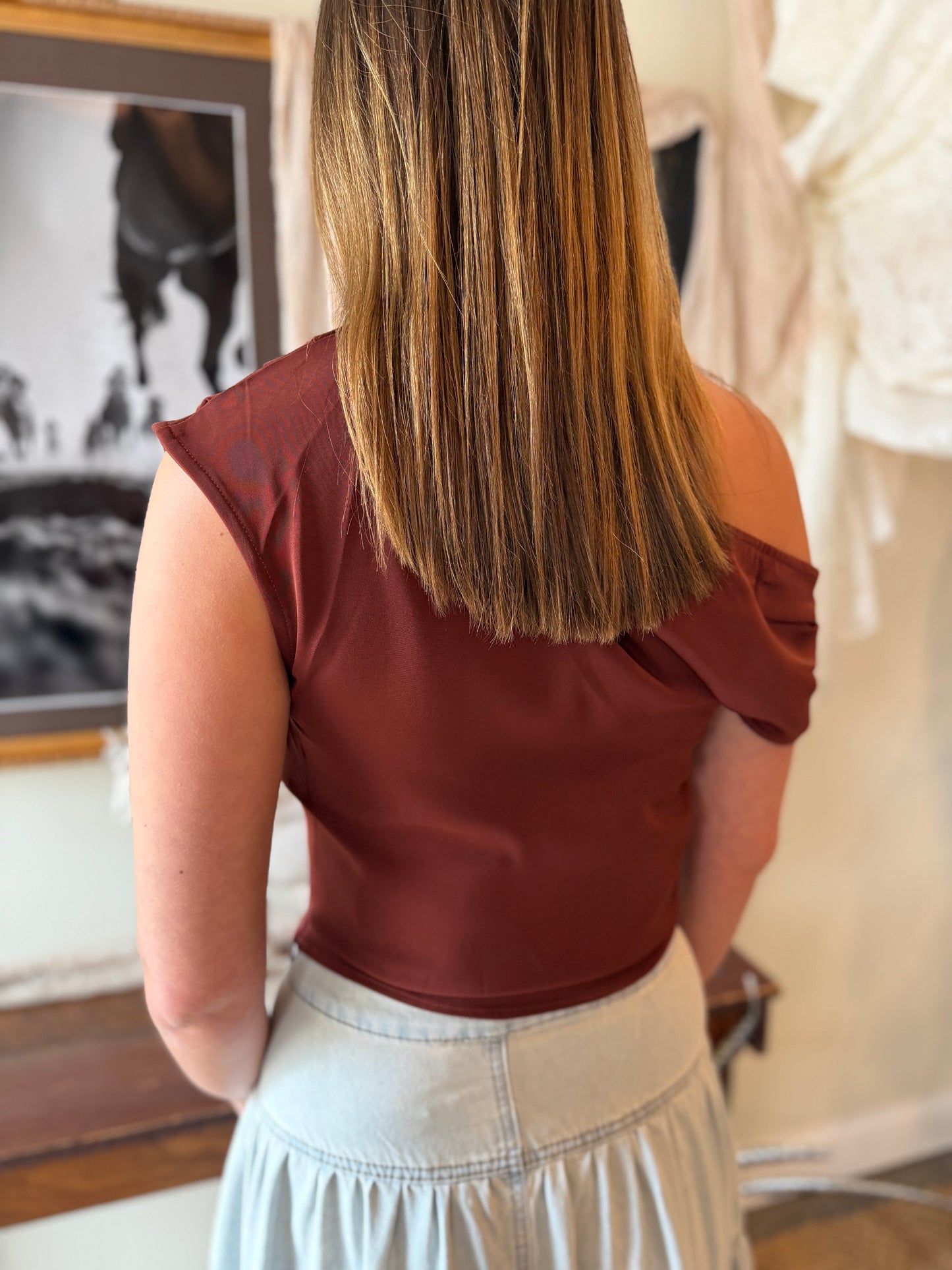 The Sienna Drape Top