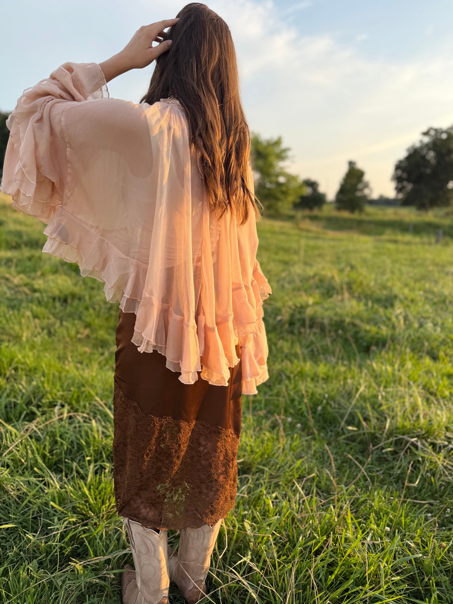 The Cedar Lace Skirt