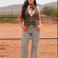 Houndstooth & Horses Pant