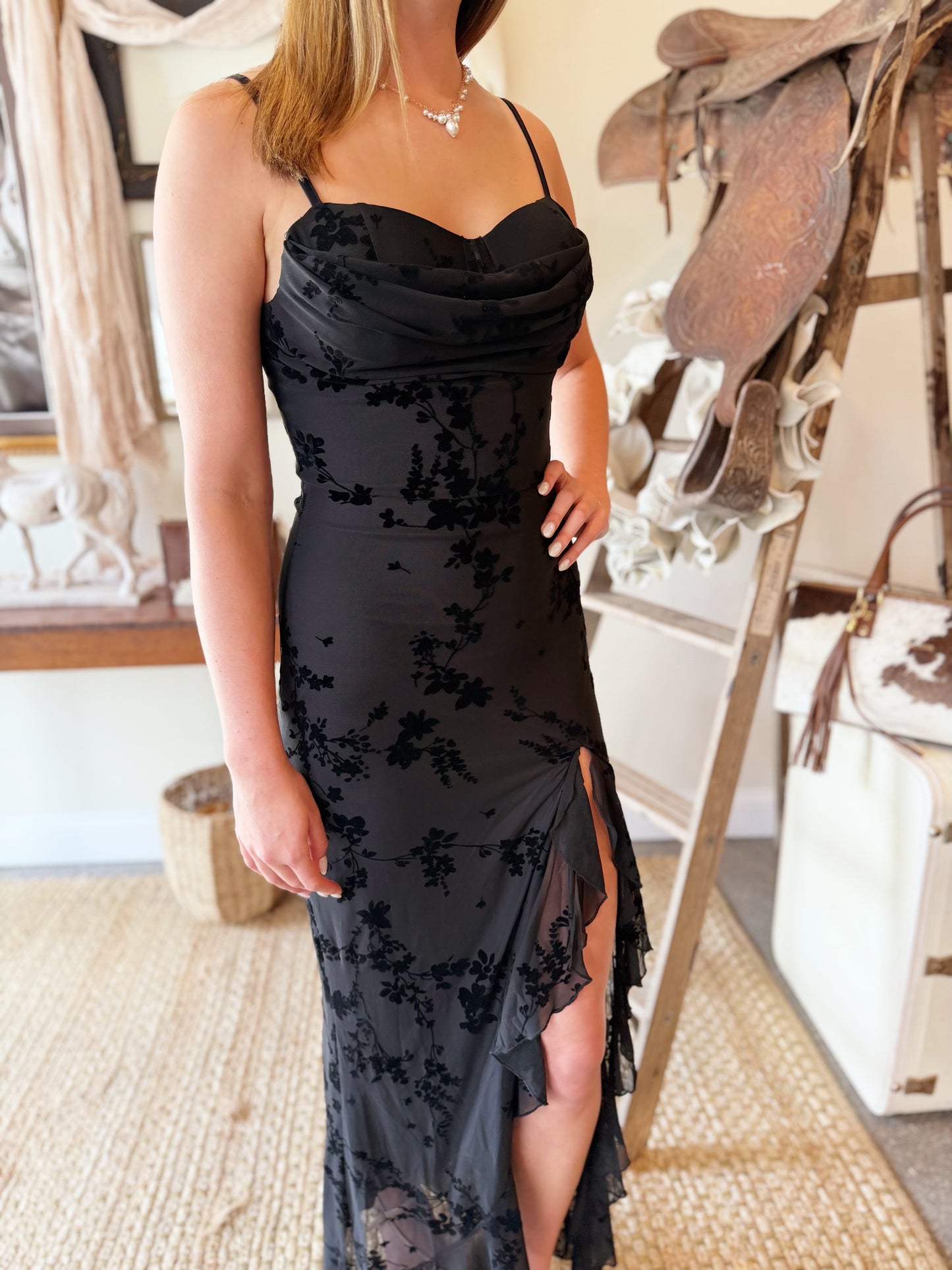 The Midnight Mesa Dress