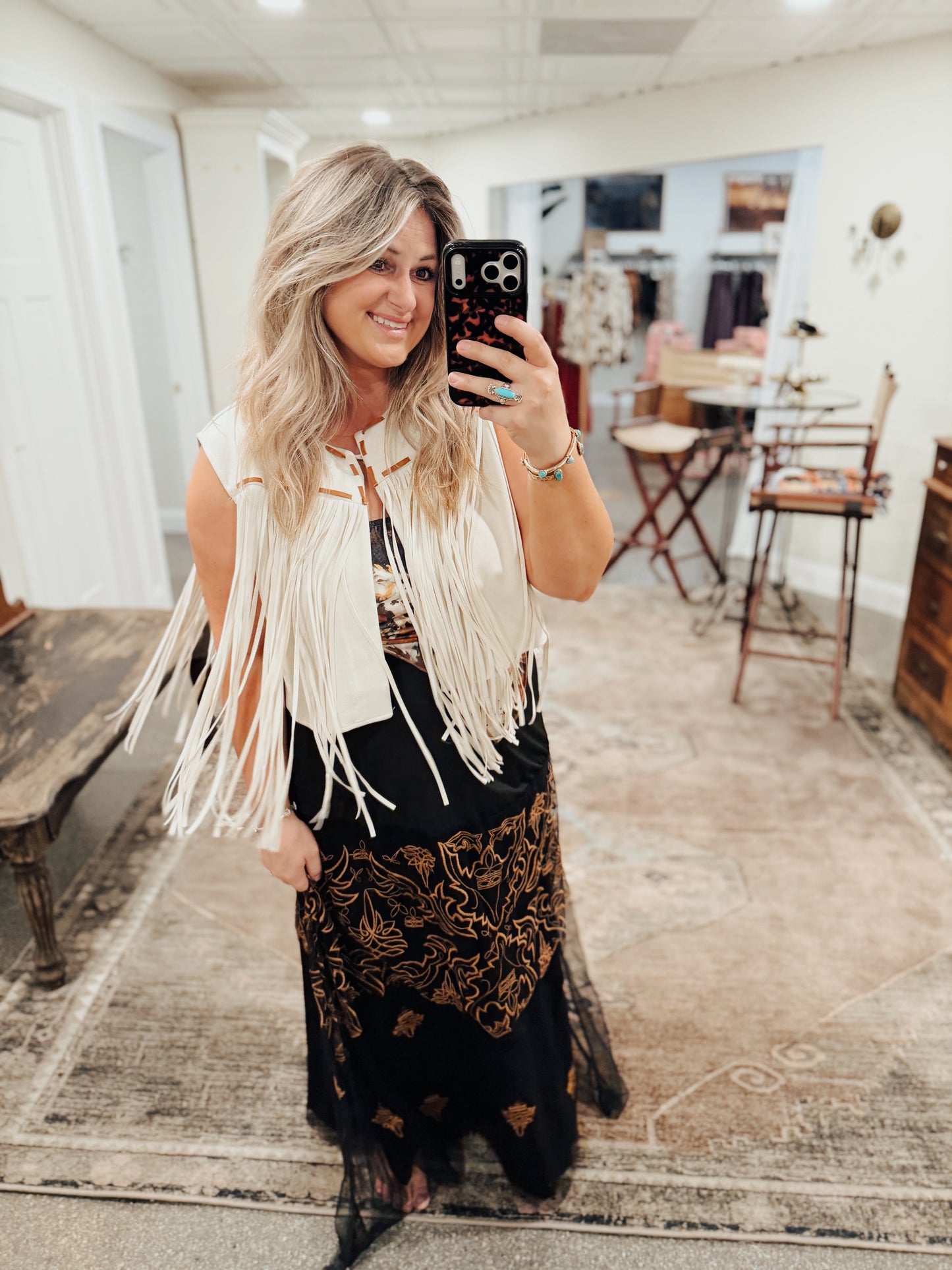 The Shadow Stitch Skirt