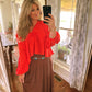 Sunset Swing Skirt - Chocolate