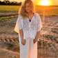 Linen Palazzo Pant – Sand