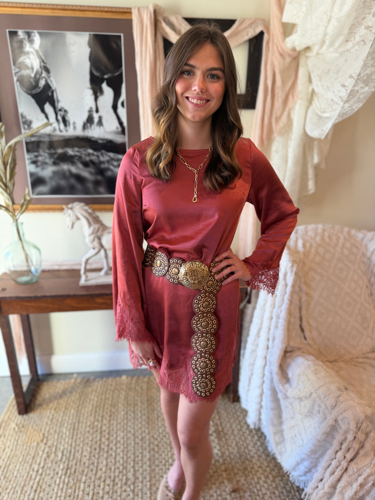 The Cranberry Estate Dress
