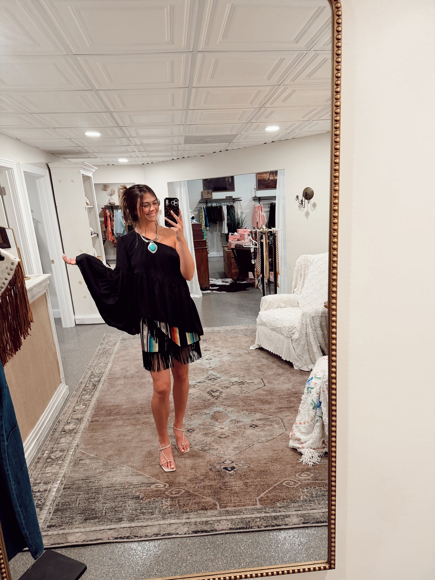 The Midnight Mirage Blouse