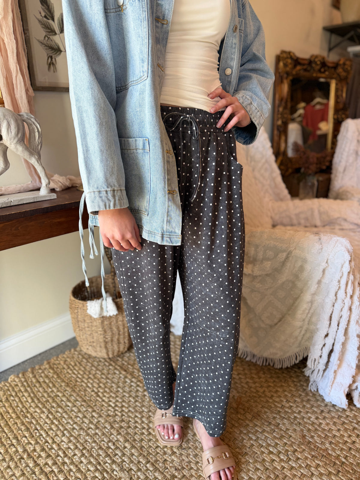The Astor Dot Pants