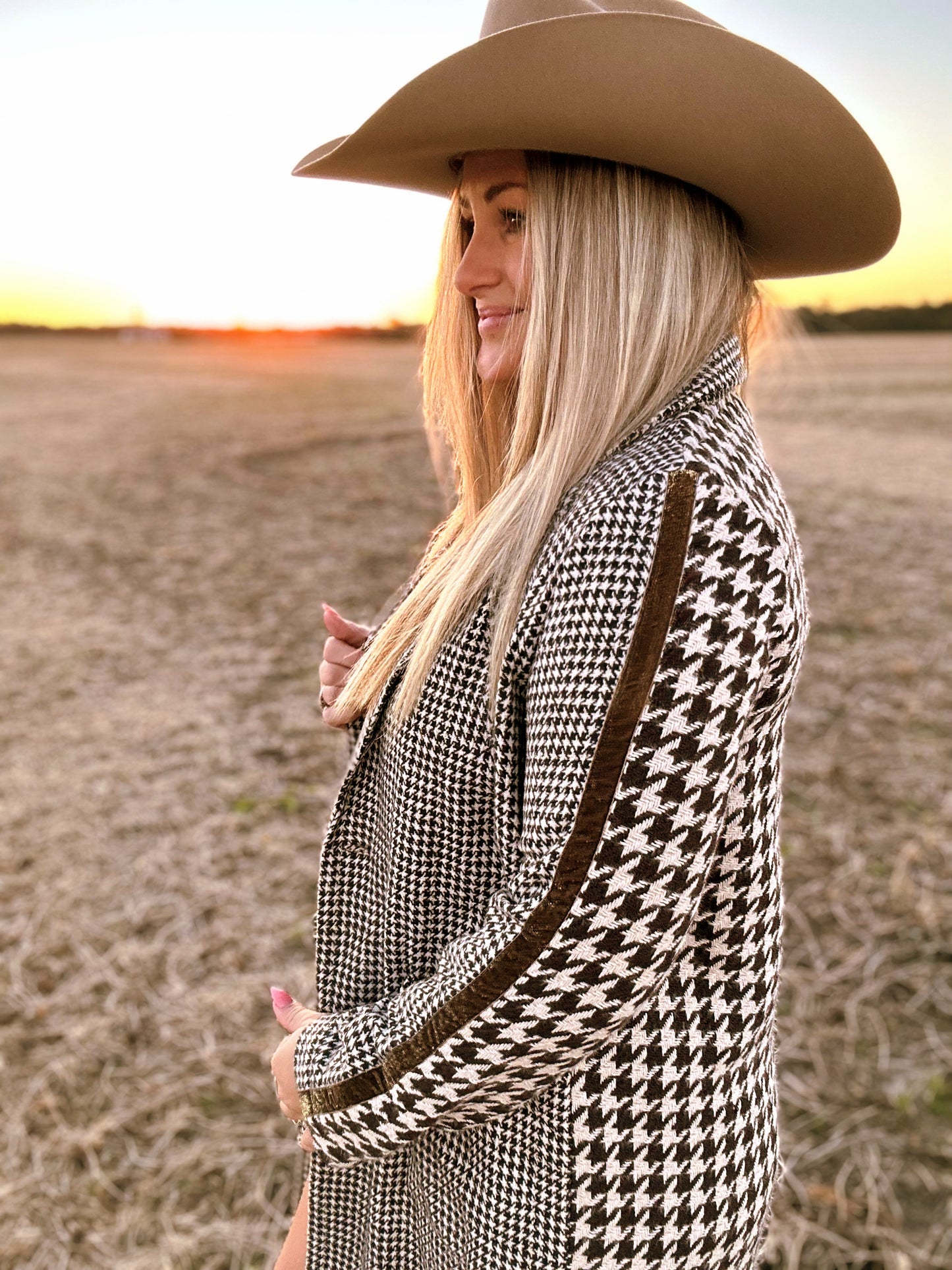 Knoxville Houndstooth Coat