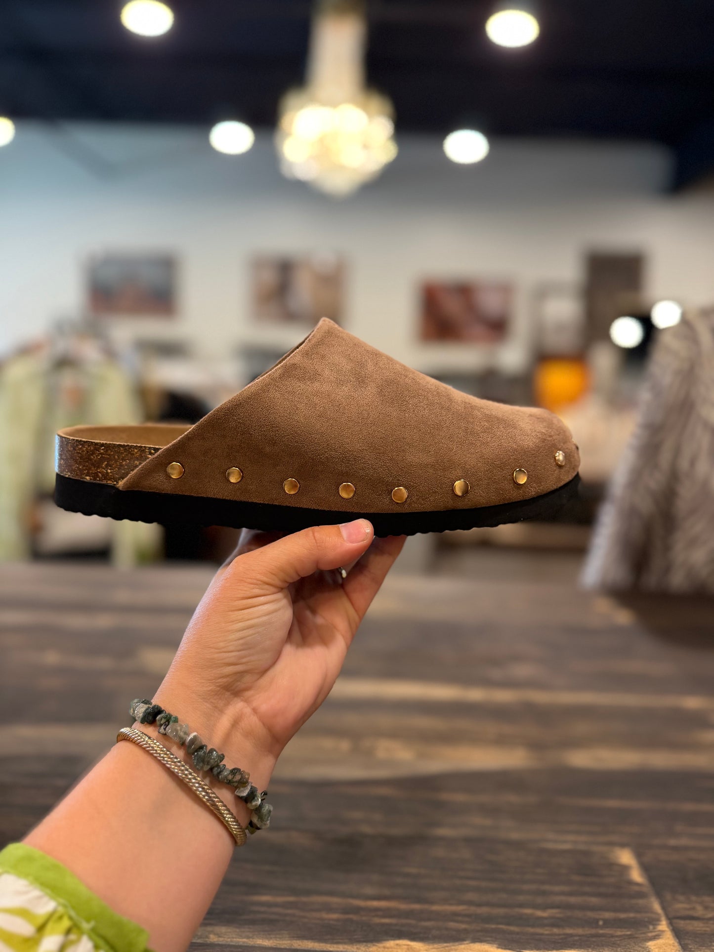 The Saddleback Studded Clog