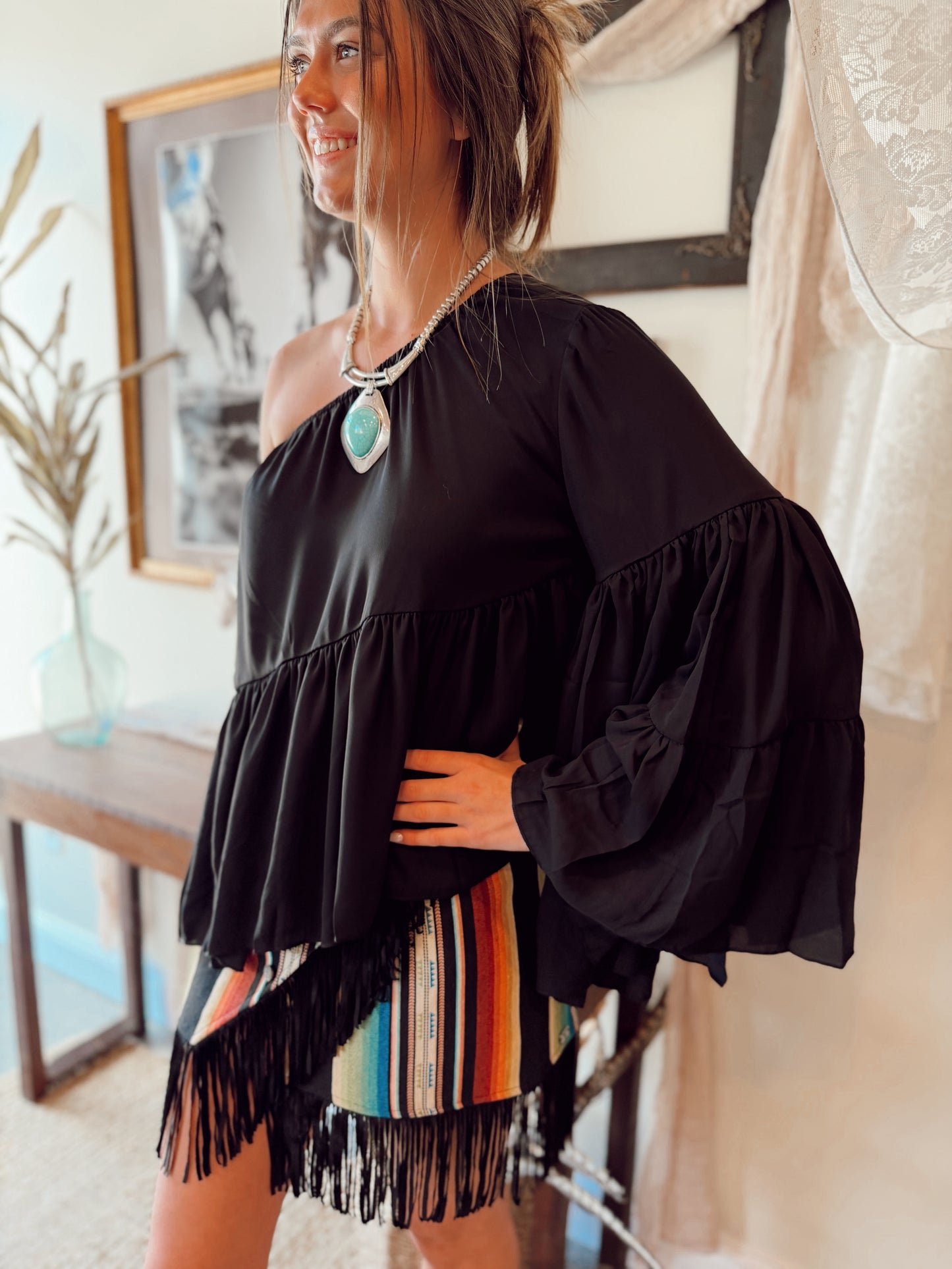 The Midnight Mirage Blouse