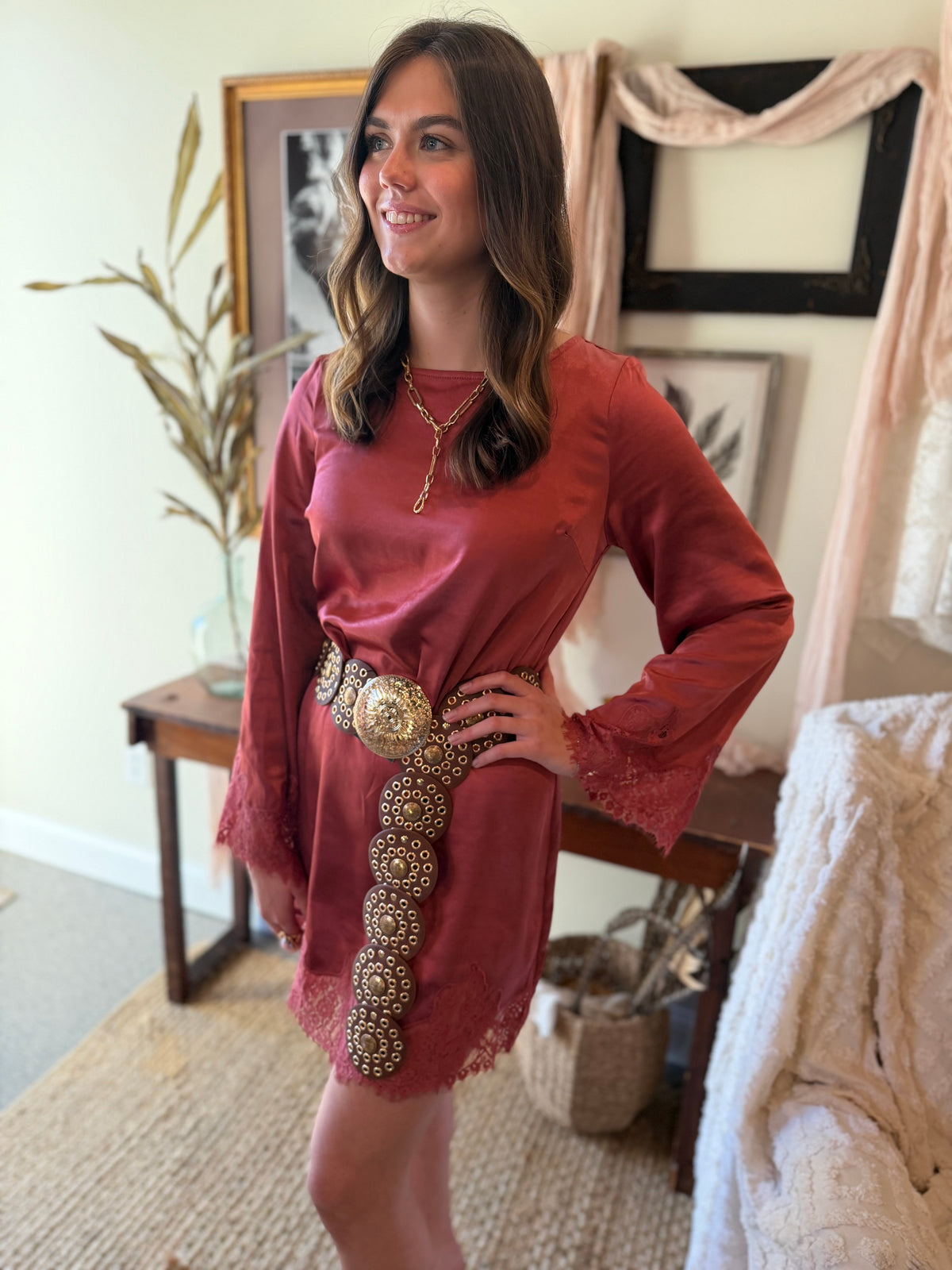 The Cranberry Estate Dress