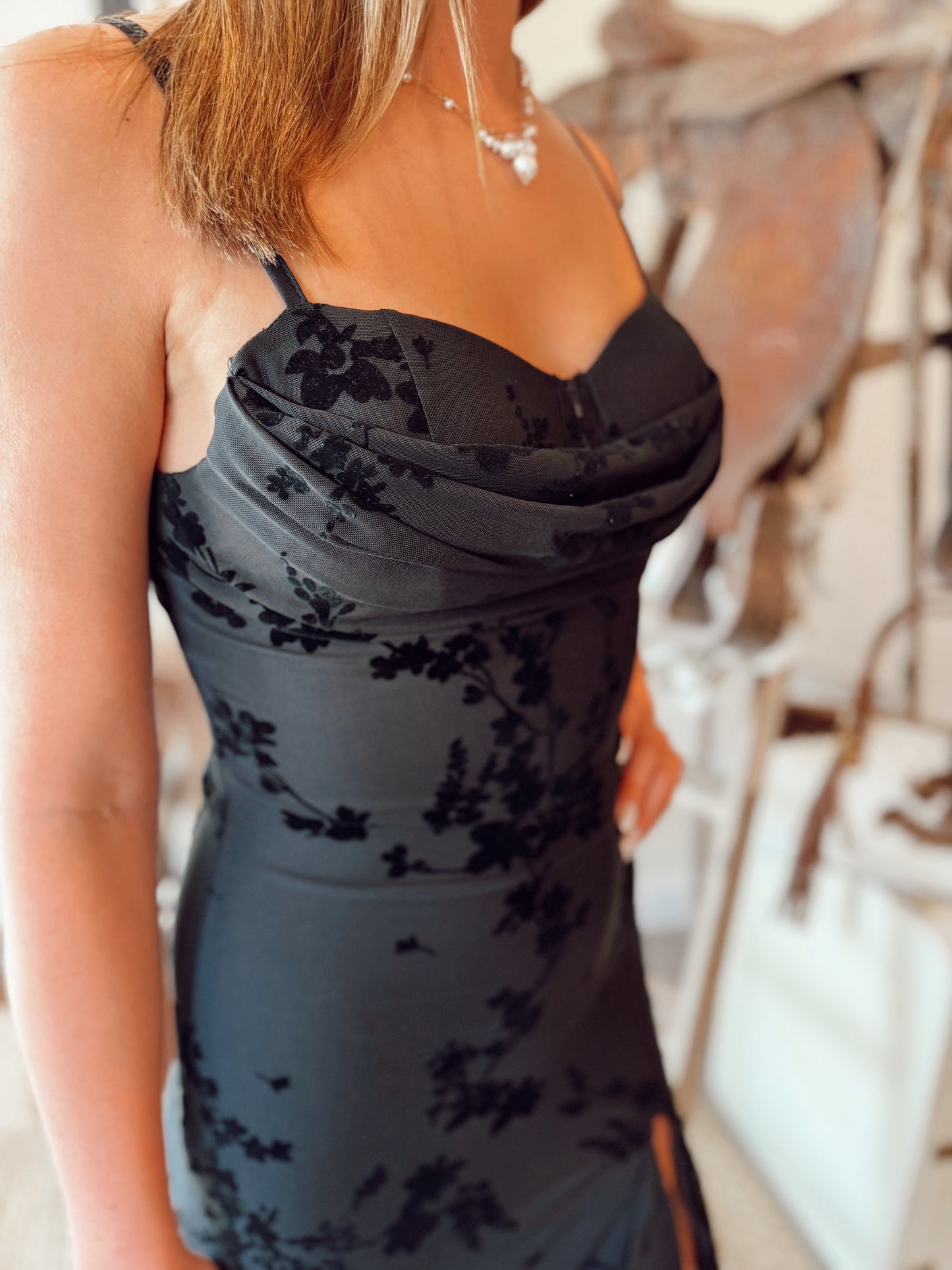 The Midnight Mesa Dress