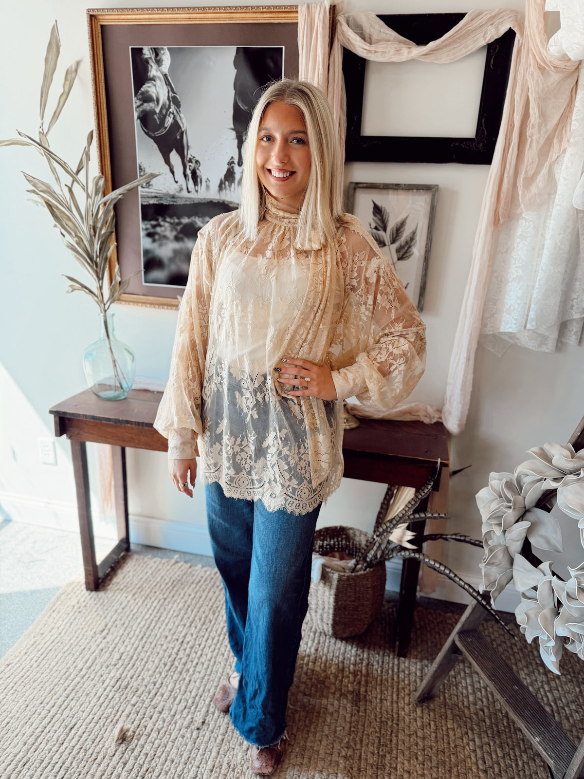 Ophelia Lace Top