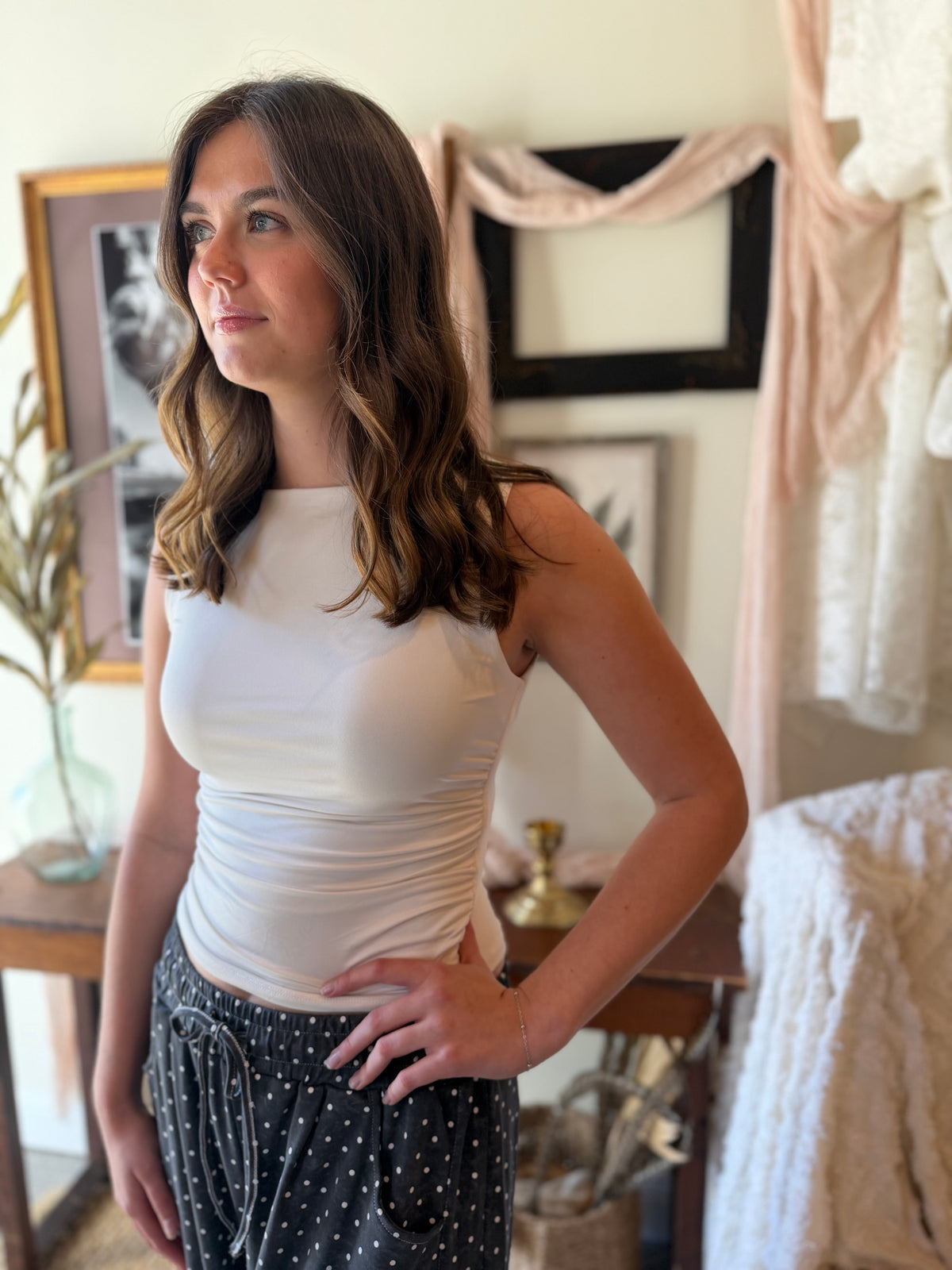 The Alessia Draped Top