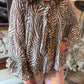 The Marlowe Zebra Blouse
