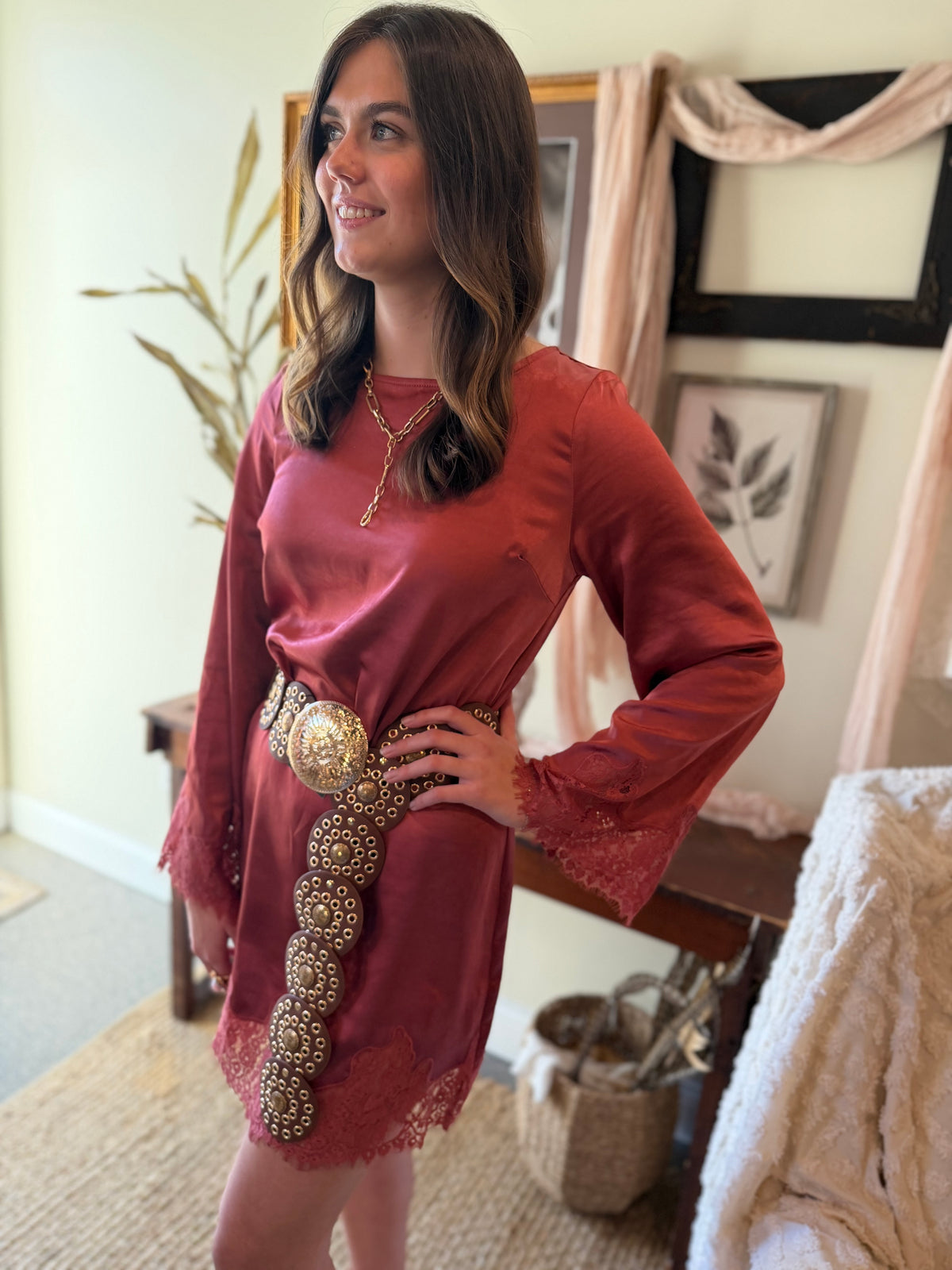 The Cranberry Estate Dress