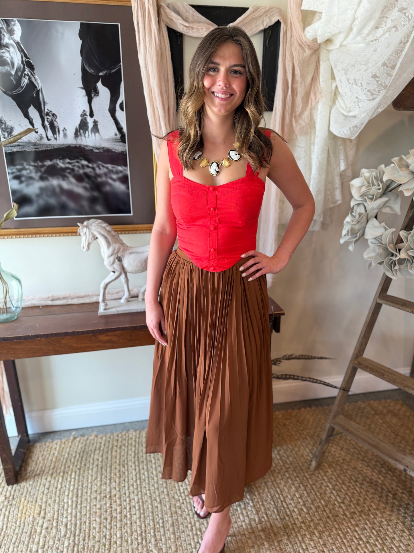The Sunset Boulevard Corset Top