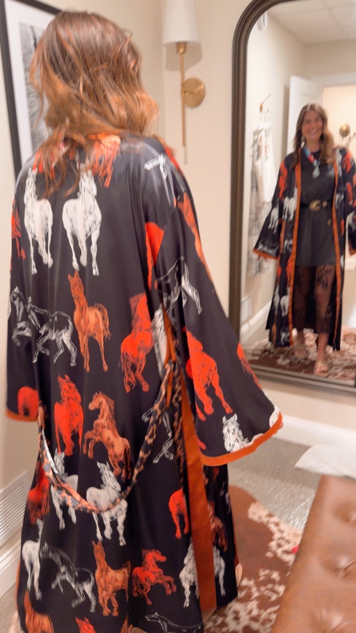 The High Plains Heiress Silk Kimono