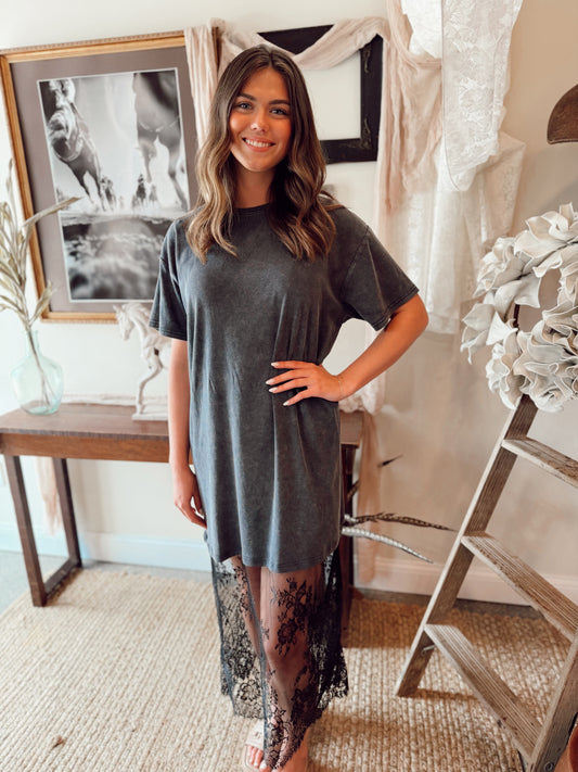 The Smoke Show Lace Dress