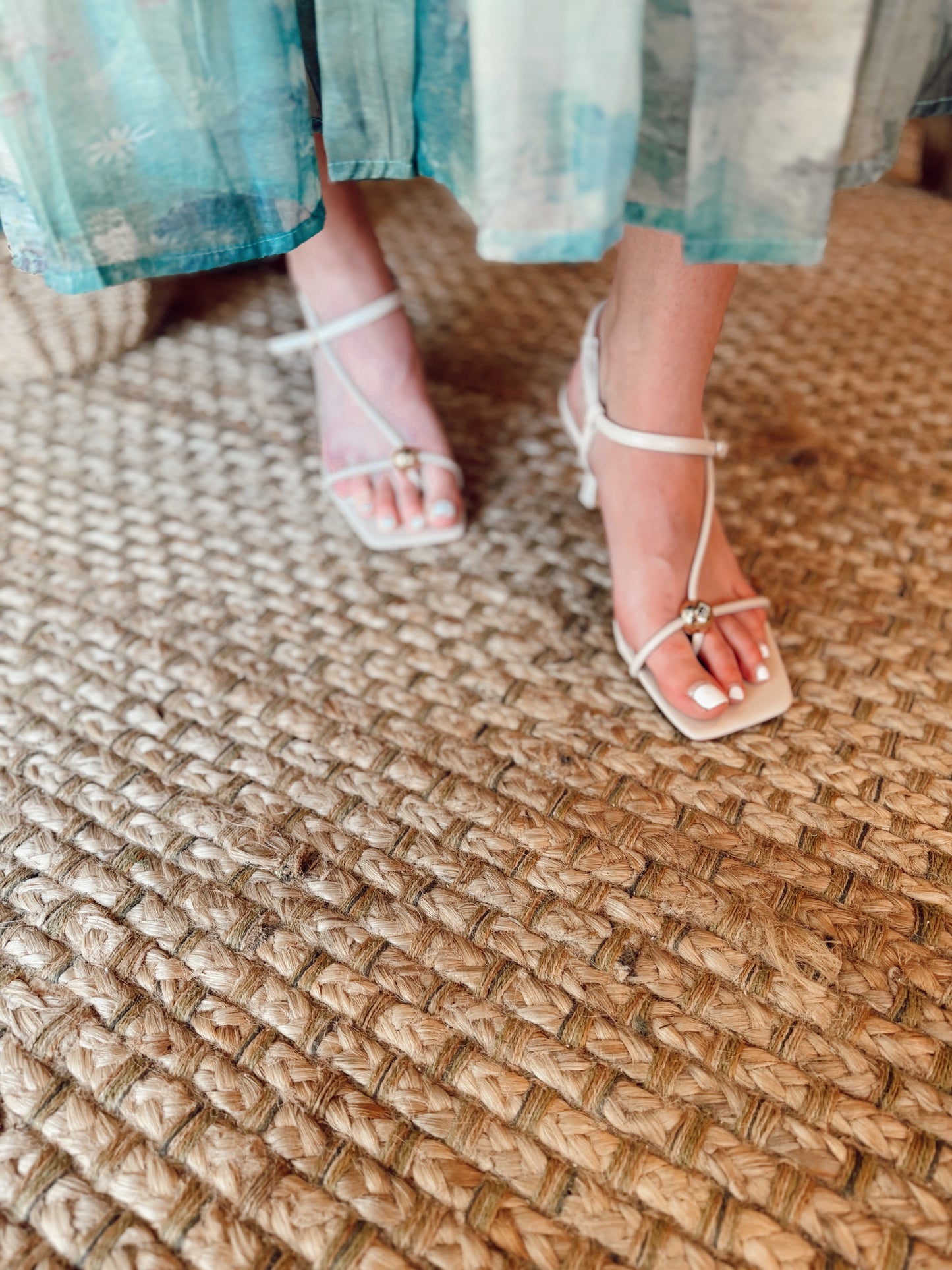 The Hisako Heel Beige