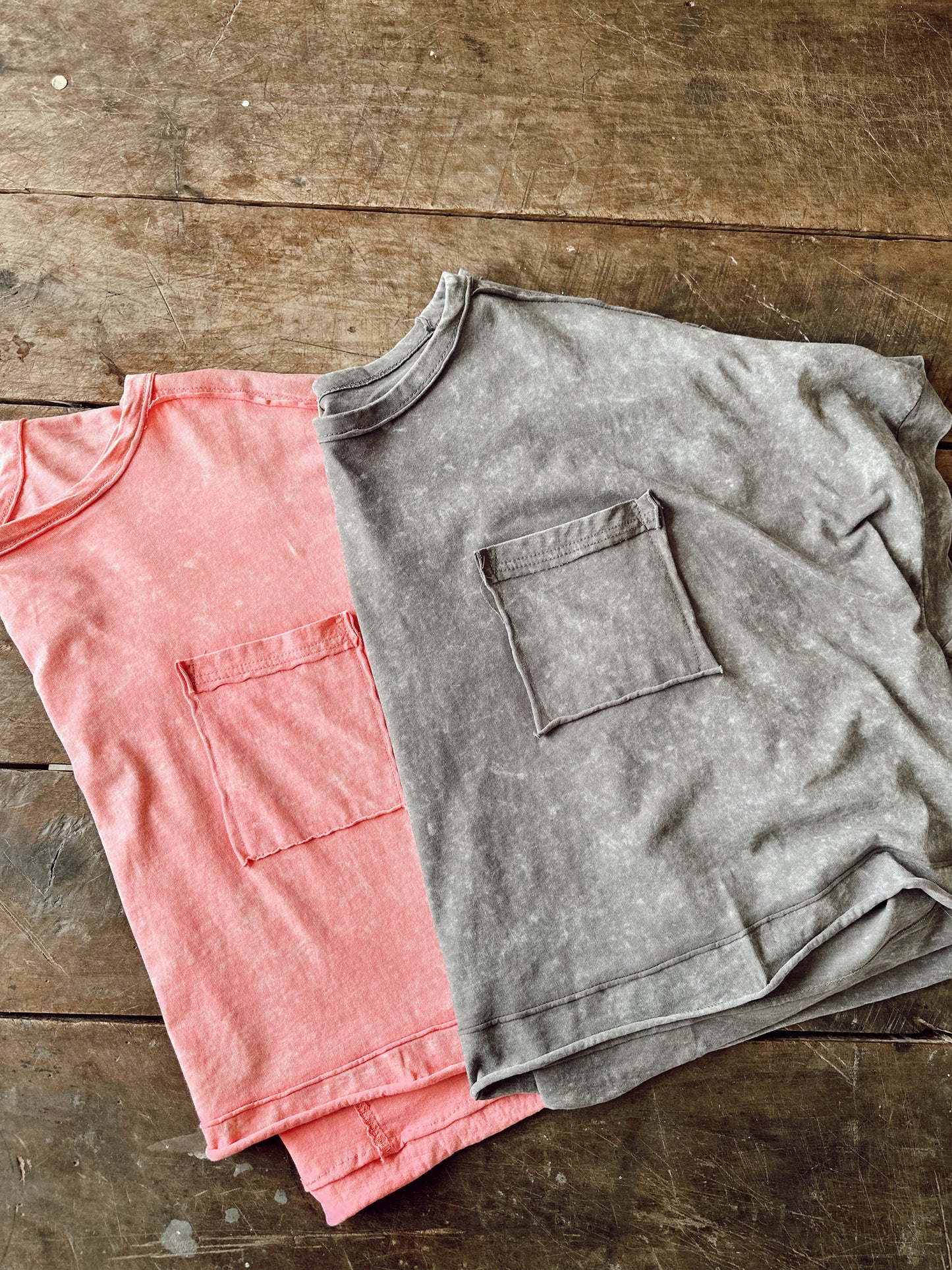 Cloud Cover Tee - Gray