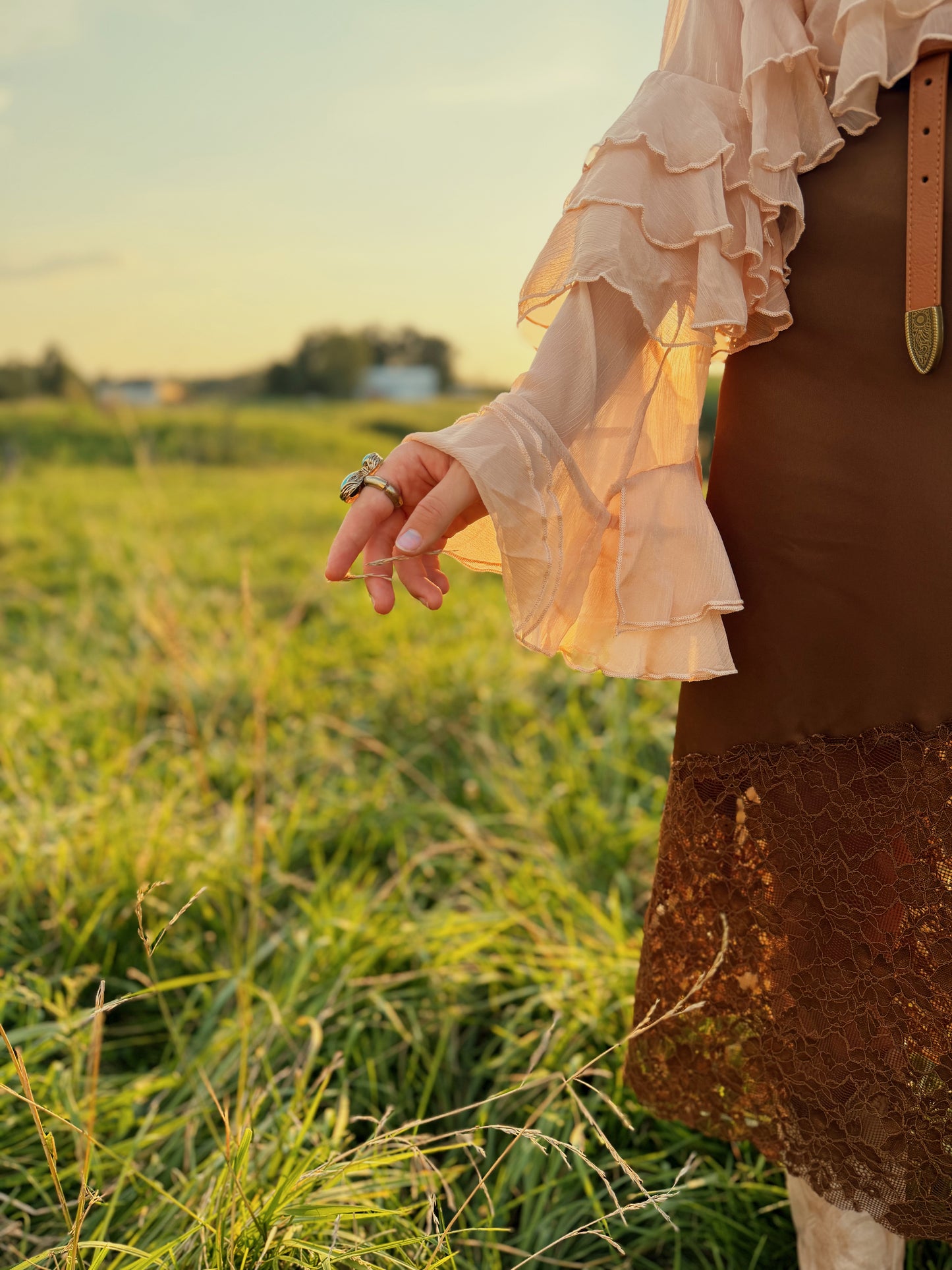 The Willow Ruffle Blouse