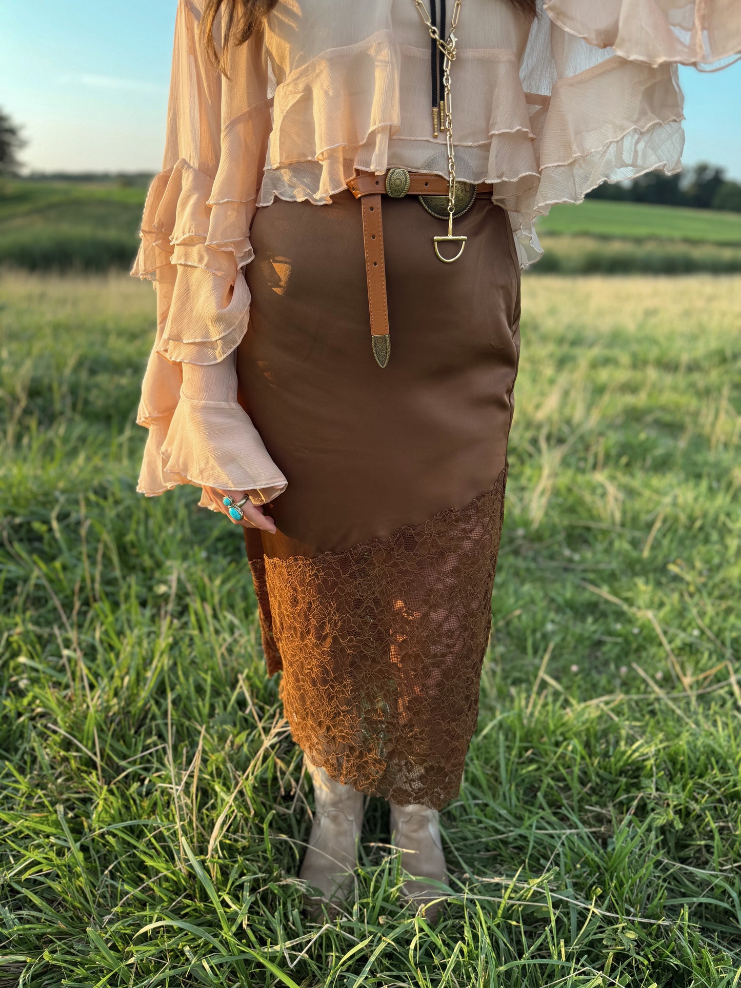 The Cedar Lace Skirt