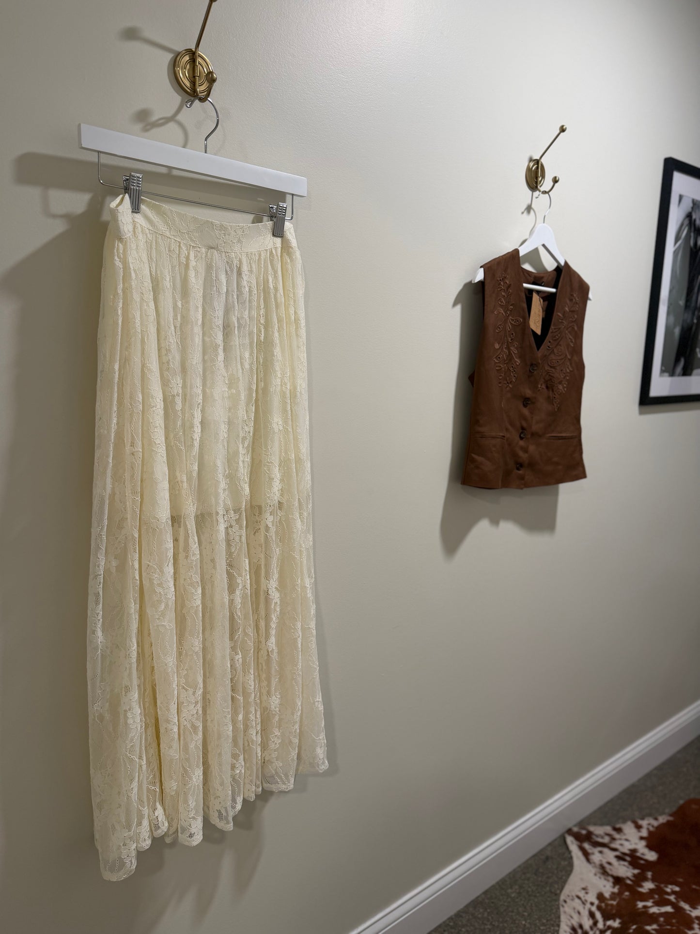 The Mercer Lace Skirt