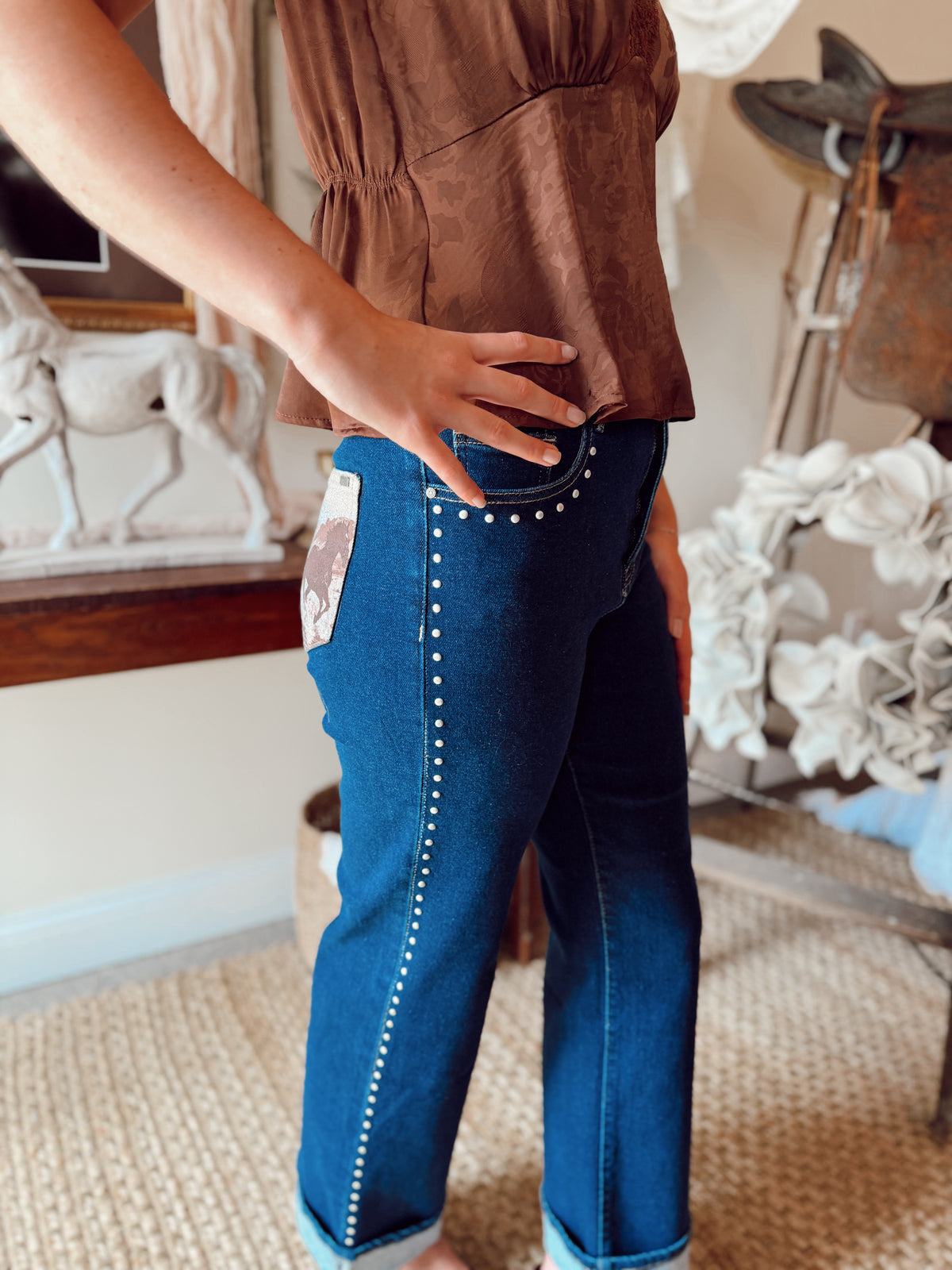 Easton Studded Jean