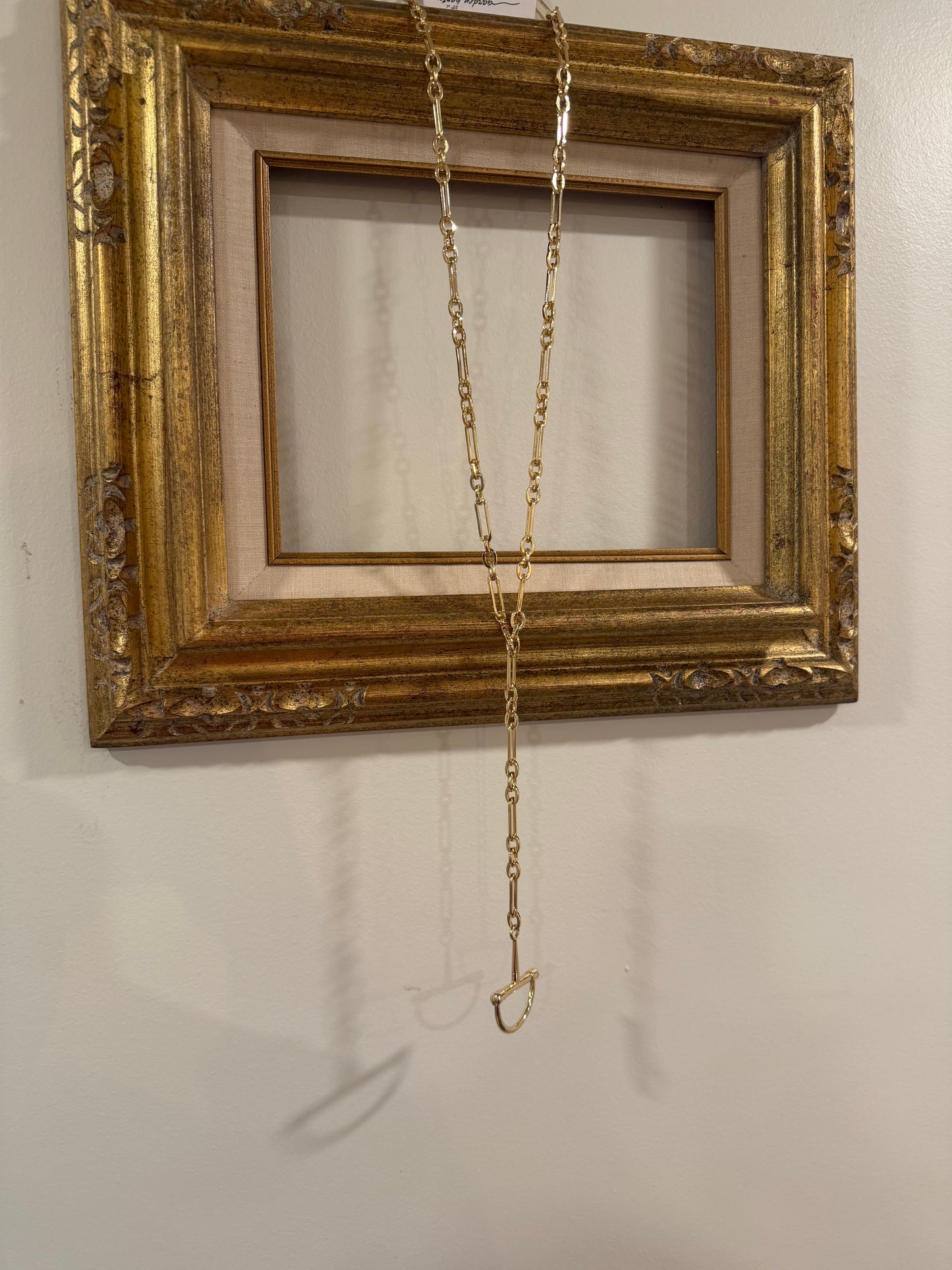 The Stirrup & Stone Necklace