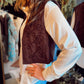 Suede Western Vest