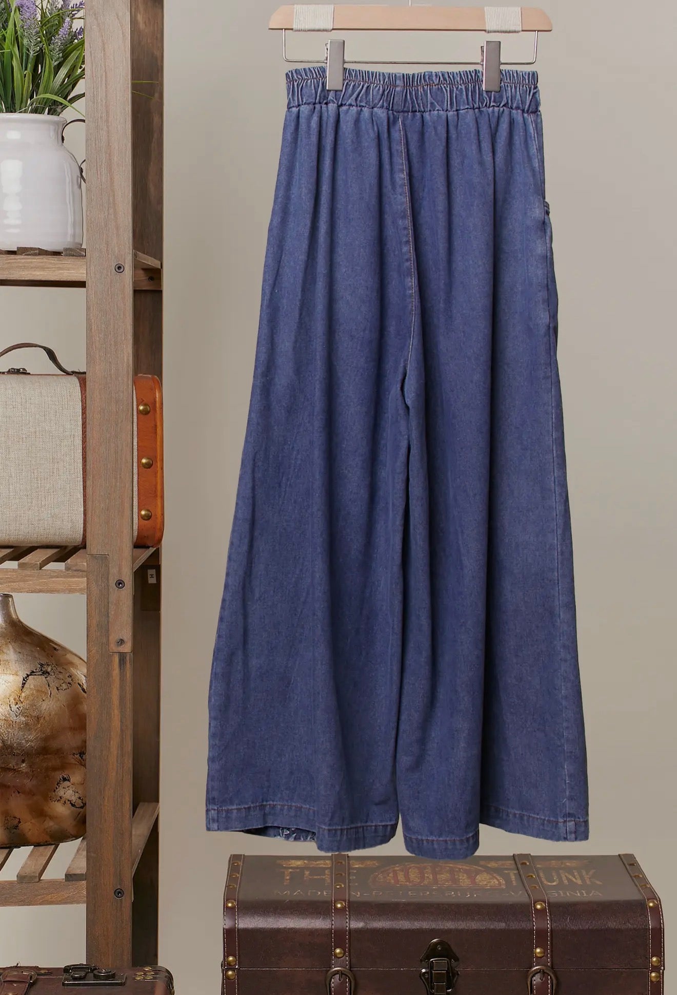 Wide Leg Jean Pants