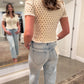 The Sweet Nothings Polka Dot Top