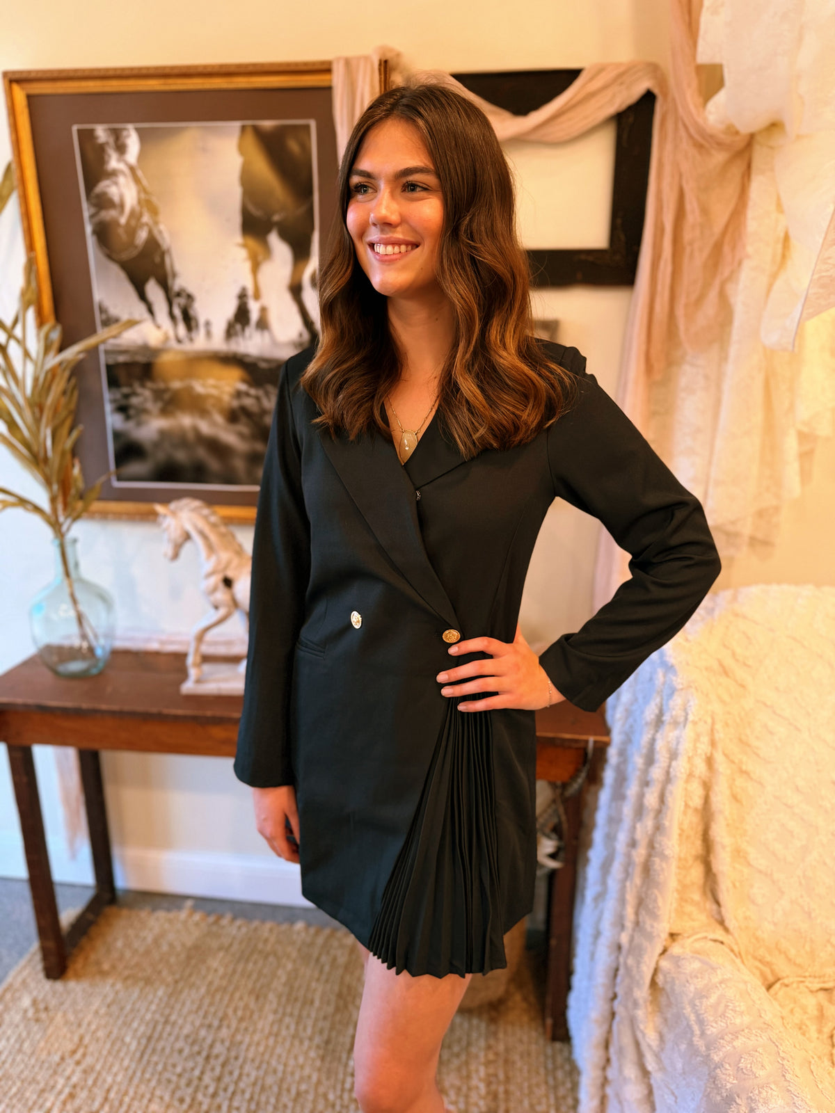 Pens Blazer Dress