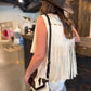 Emmelines Ivory Fringe Vest
