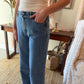 The Brynn Belted Wide Leg Jeans | Habitual