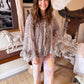 The Marlowe Zebra Blouse