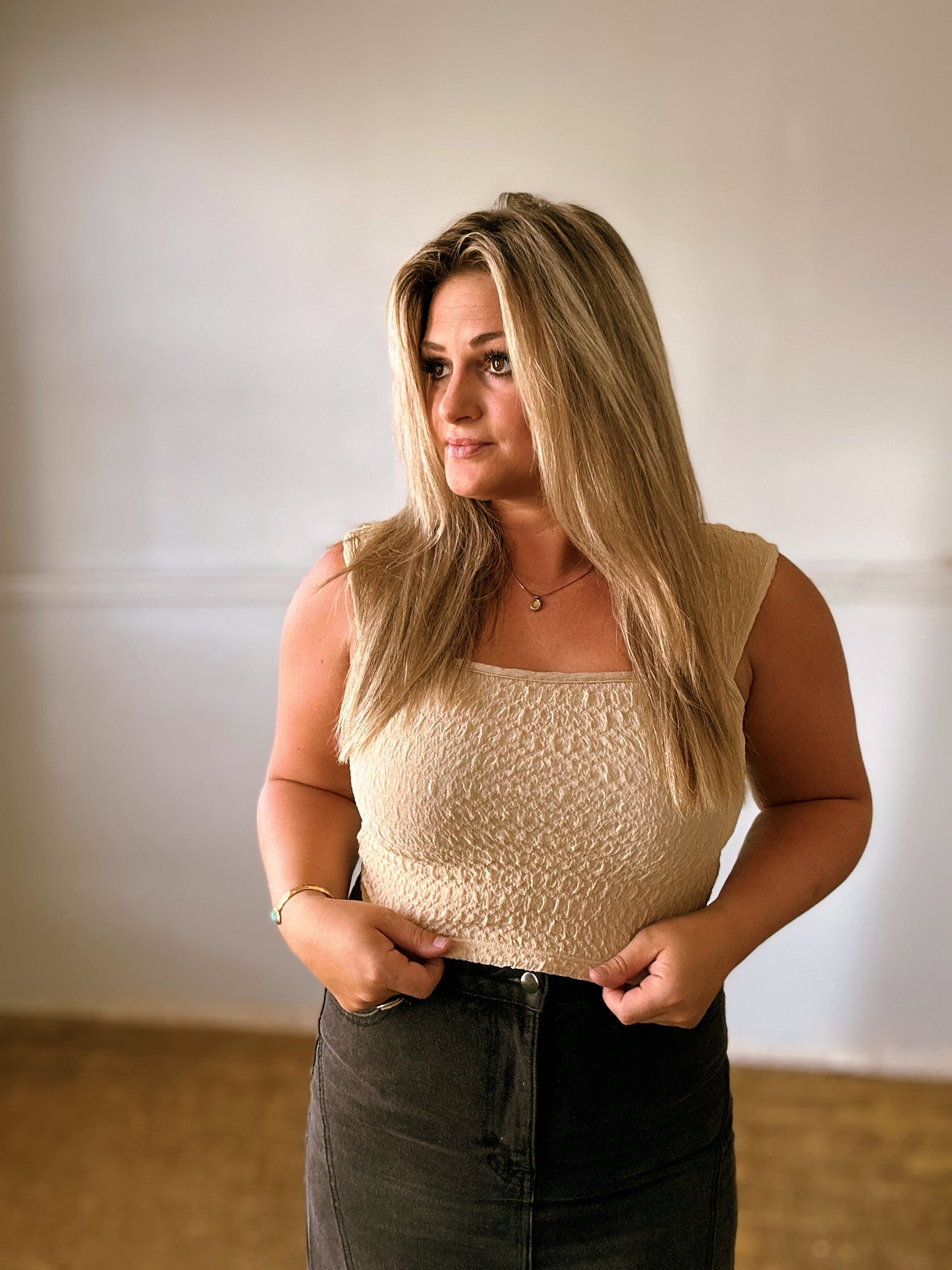 Ranchlands square neck tank