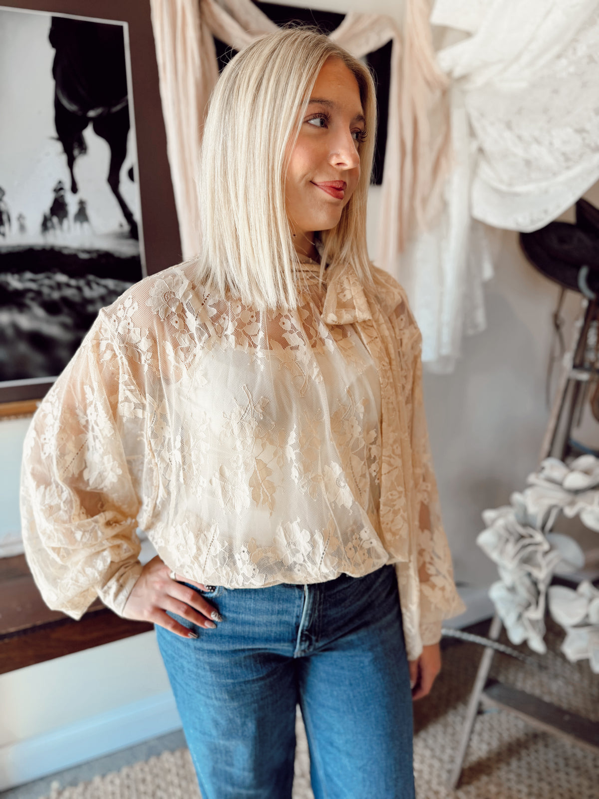 Ophelia Lace Top