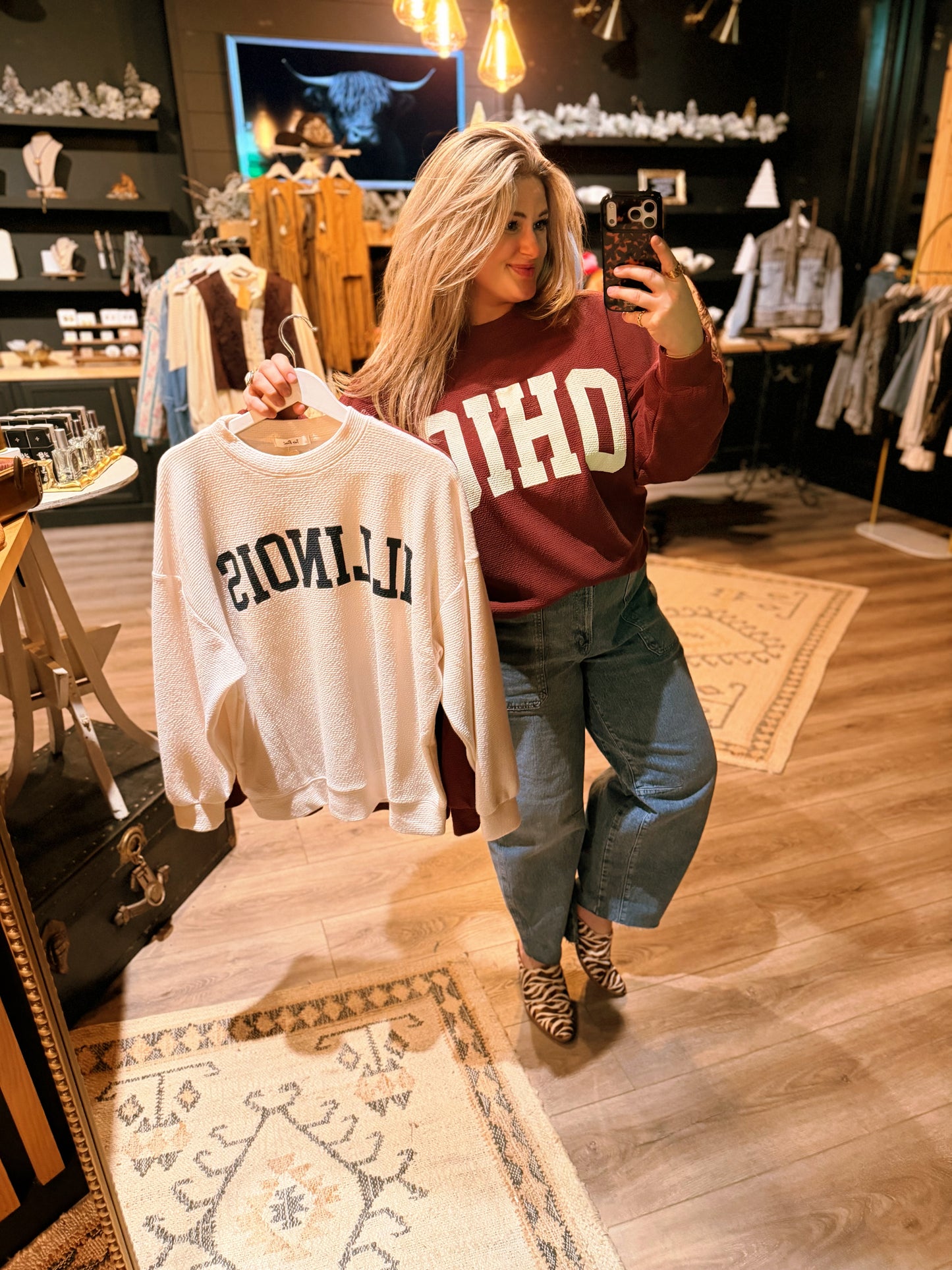 The Scarlet State Pullover