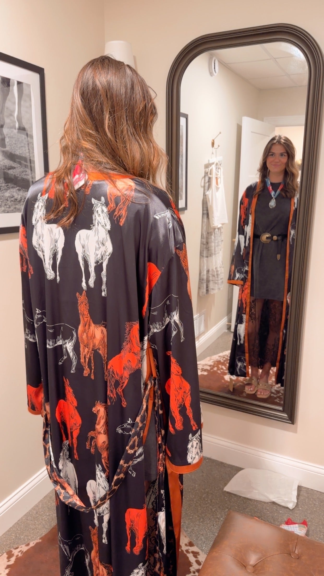 The High Plains Heiress Silk Kimono