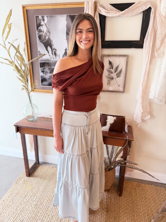 The Sienna Drape Top
