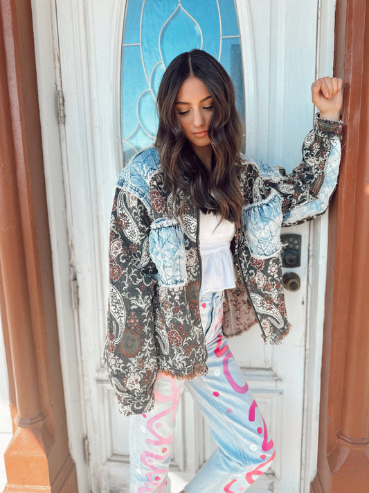 The Patchwork Paisley Jacket