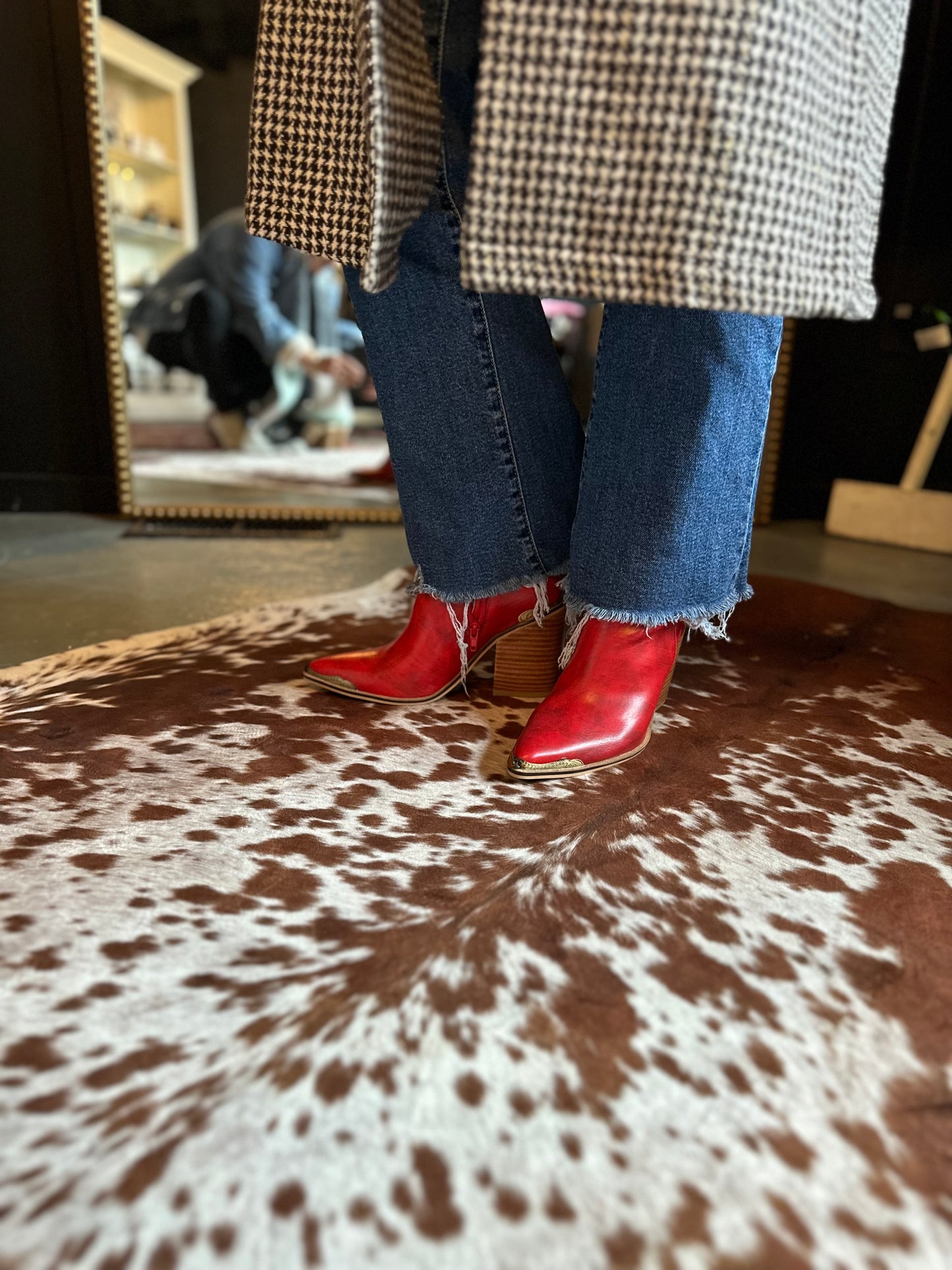 Laneys Red Boots