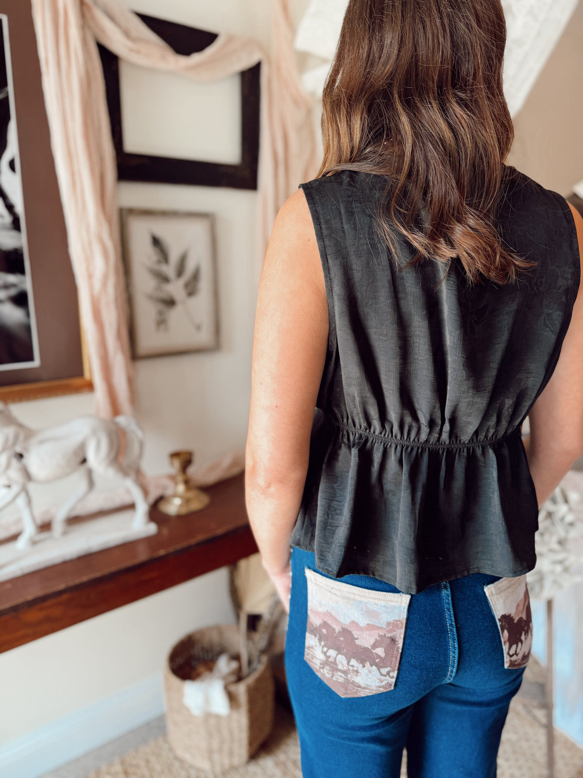 The Estelle Tank - Black